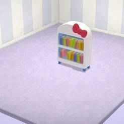 Hello Kitty Bookcase Dollhouse Furniture - Hello Kitty Island Adventures 1:16