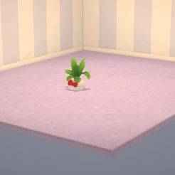 Hello Kitty Potted Plant Vase Dollhouse Furniture - Hello Kitty Island Adventures 1:16