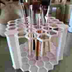 HoneyComb Make-up Brush Storage Holder (Brush Stand)