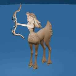 Huntress Centaur Deer-Body Archer