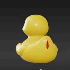 Iconic Primary Yellow Aquatic Bird - Cheerful Handheld Display Print