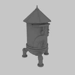 Industrial Tank – High Detail 3D Printable Storage Vessel Model