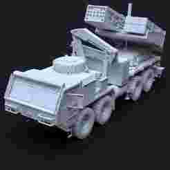 Israeli IDF Elbit PULS MLRS