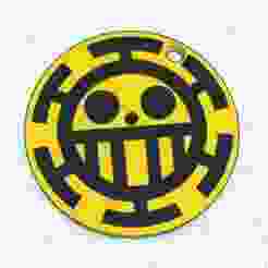 Keychain One Piece - Pirates Heart (two colors)