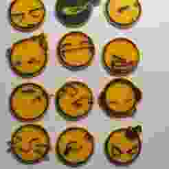 Keychains Faces or Emojis - Keychain Faces - Emojis