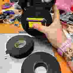 Klein Hook and Loop Velcro Tape Dispenser Refillable Reel Spool 450-900