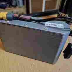 Li-Ion battery hardcases in several sizes (18650, 21700, 32700, 40160) and configs