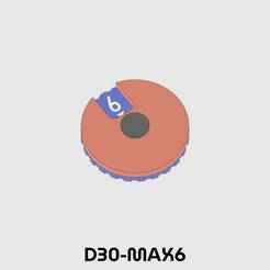 Life/Score Counter D30 : Max 6