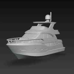 Luxury Yacht – Modelo 3D de Yate de Lujo para Impresión 3D