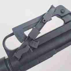 M203 carry handle quadrant sight for WANSEN M16A1 UPPER