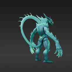 Magical Maggie Alien – Floating Accessories 3D Printable Model