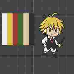 Meliodas Nanatsu no taizai keychain / Meliodas Los 7 pecados capitales keychain