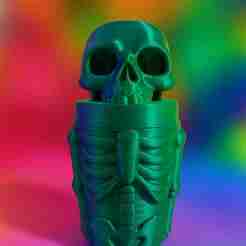 MILKSHAKER GLASSES, SKELETON