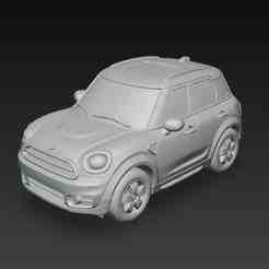 Mini Cooper Countryman 3D Model - Classic Crossover for 3D Printing