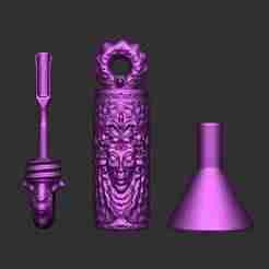 MINI SNIFFER CANISTER INHALER RESERVOIR - DEBBIE ALIEN - H.R. GIGER