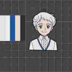 Norman The Promised Neverland keychain / Norman Yakusoku no neverland llavero