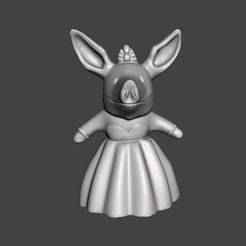 OLIVIA THE PIG OPERA SINGER FIGURE MODEL TOY STATUE ORNAMENT FOR KIDS