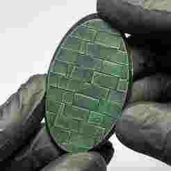 Oval Bases Set – Pavement 27 Texture (60–170MM) | Perfect For Tabletop Wargames & RPG's