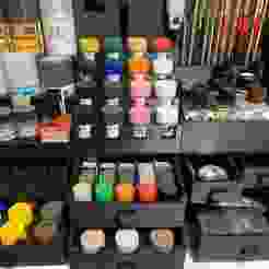 Paint stand for model making