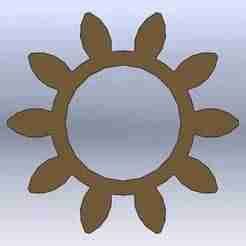 [PARAMETRIC] Spur Gear - Module 0.5 - 10 Teeth - STL & Source File