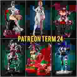 Patreon Term 24 Bundle 6 Models Fern Emma Frost Lillia Princess Luna Giratina Valentine