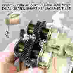 Philips Cucina HR 1560(B) / 1561(B) Hand Mixer - Dual Gear & Shaft Replacement Set