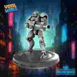 Plasma Cannon Mecha Warrior