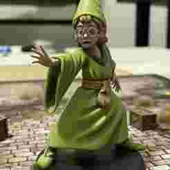 Presto the Magician - Hero from Dungeons and Dragons (3D Printed Model)