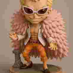 Qposket Figure of Donquixote Doflamingo - One Piece