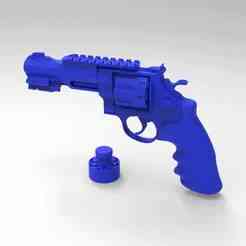 R8 Revolver Blue Gun – Counter-Strike 2 (CS2) Inspired