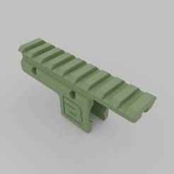 Rail mount for KWC Colt Python 6", type 2.1