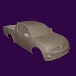 RC CAR L200 TRITON MITSUBISHI SPACECAB 3D PRINT STL