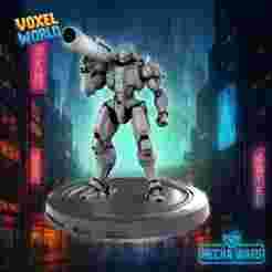 Rocket Launcher Mecha Warrior