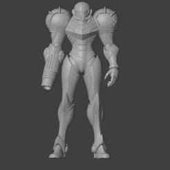 Samus Aran Armor Super Metroid Game Action Figure