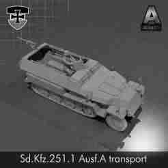 Sd.Kfz.251  Ausf.A transport