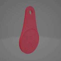 Shopping cart separator shopping chip trolley chip letter R