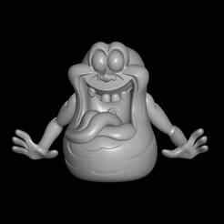 slimer from ghostbusters