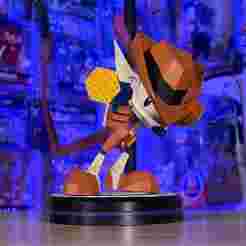 Sonic The Fighters Fang the Sniper Low Poly Statue
