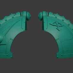 Sons of Horus Saturnine Pauldrons