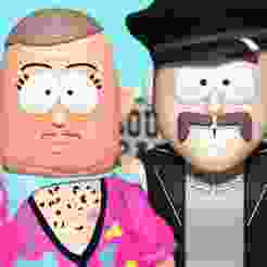 SOUTH PARK MR SLAVE & GAY AL - 3D PRINT FIGURINES