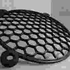 Spiked beehive crusher