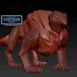 Star wars Clone wars articulated Mastiff phalone 3D print model