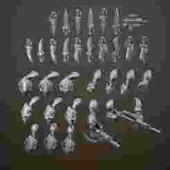 Stealthy Watchers - Arms and Blades pack