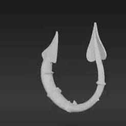 Stylized Fantasy Devil Tail Model – Flexible & Smooth Design for Cosplay