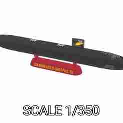 SUBMARINE USS MINNEAPOLIS–SAINT PAUL SSN 708 - 1/350 High Quality