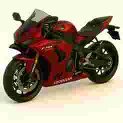 🏍️ Super Bike 3D Model | High-Performance Racing Motorcycle | Showpiece & Keychain Collectible