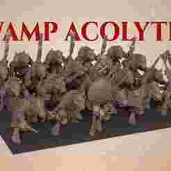 SWAMP ACOLYTES – SCARLET DAWN MINIATURES