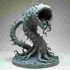 The Spinefiend: 32mm Fantasy Monster