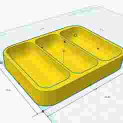 Token tray for gaming or organization