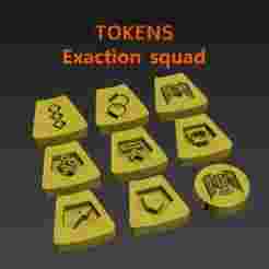 Tokens Kill team - Exaction squad